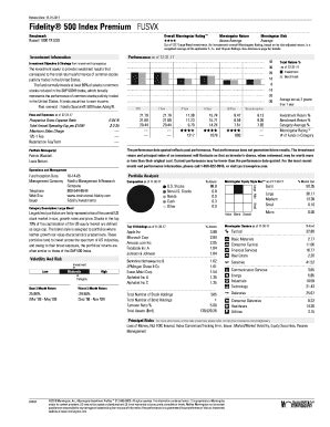fusvx|Fidelity 500 Index Premium (FUSVX) .